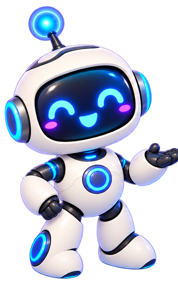 アイデアを手のひらで案内するAIロボット